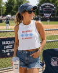 Ball Mom Energy Crop Top, by Rally Republic