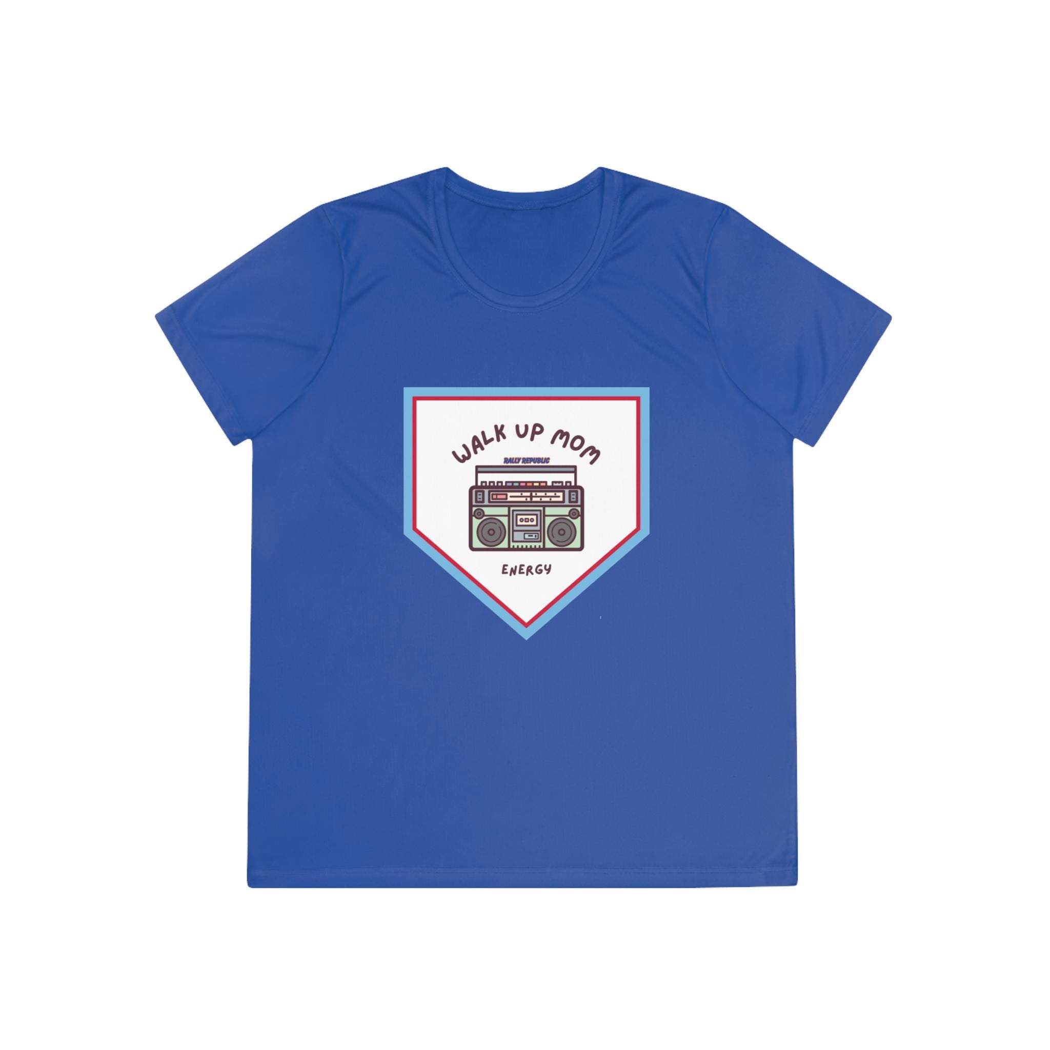 Walk Up Mom Energy Ladies Competitor Tee, by Rally Republic