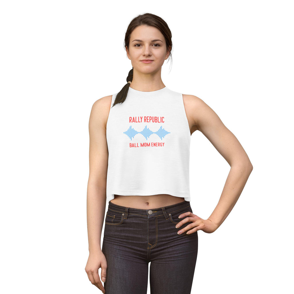 Ball Mom Energy Crop Top, by Rally Republic
