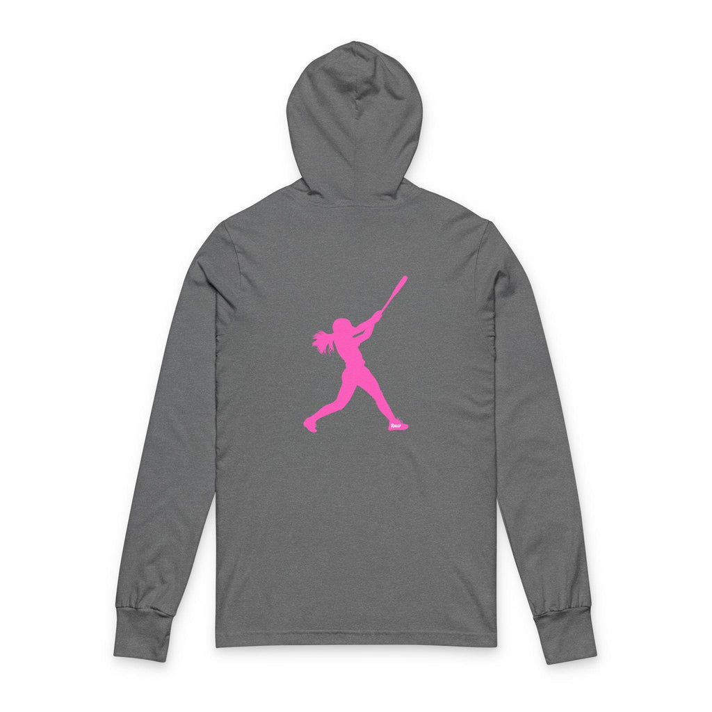 Rally Girl Signature Hitter Long Sleeve Hoodie Tee, by Rally Republic
