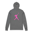 Rally Girl Signature Hitter Long Sleeve Hoodie Tee, by Rally Republic