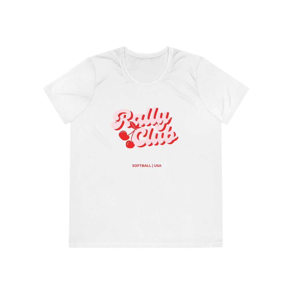 RallyGirl Softball Club Ladies Competitor Tee, by Rally Republic
