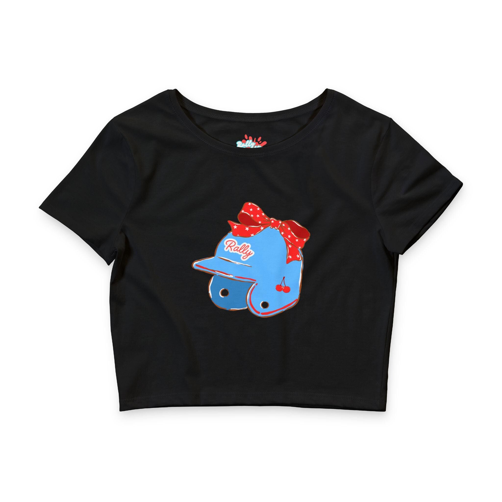 Rallyball USA Crop Tee, by Rally Republic