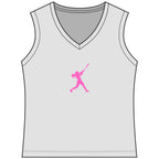 Rally Girl Signature Hitter Sleeveless Performance Tee, by Rally Republic