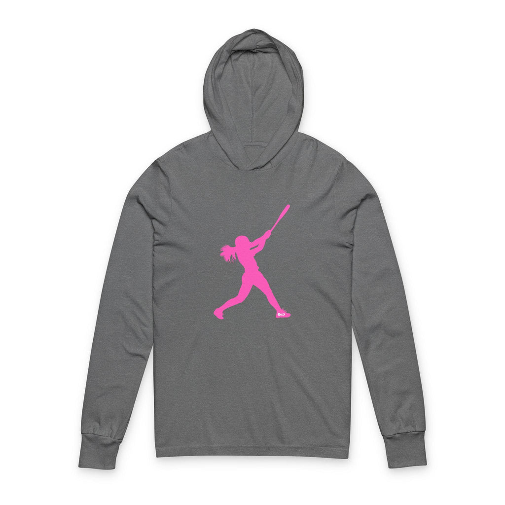 Rally Girl Signature Hitter Long Sleeve Hoodie Tee, by Rally Republic