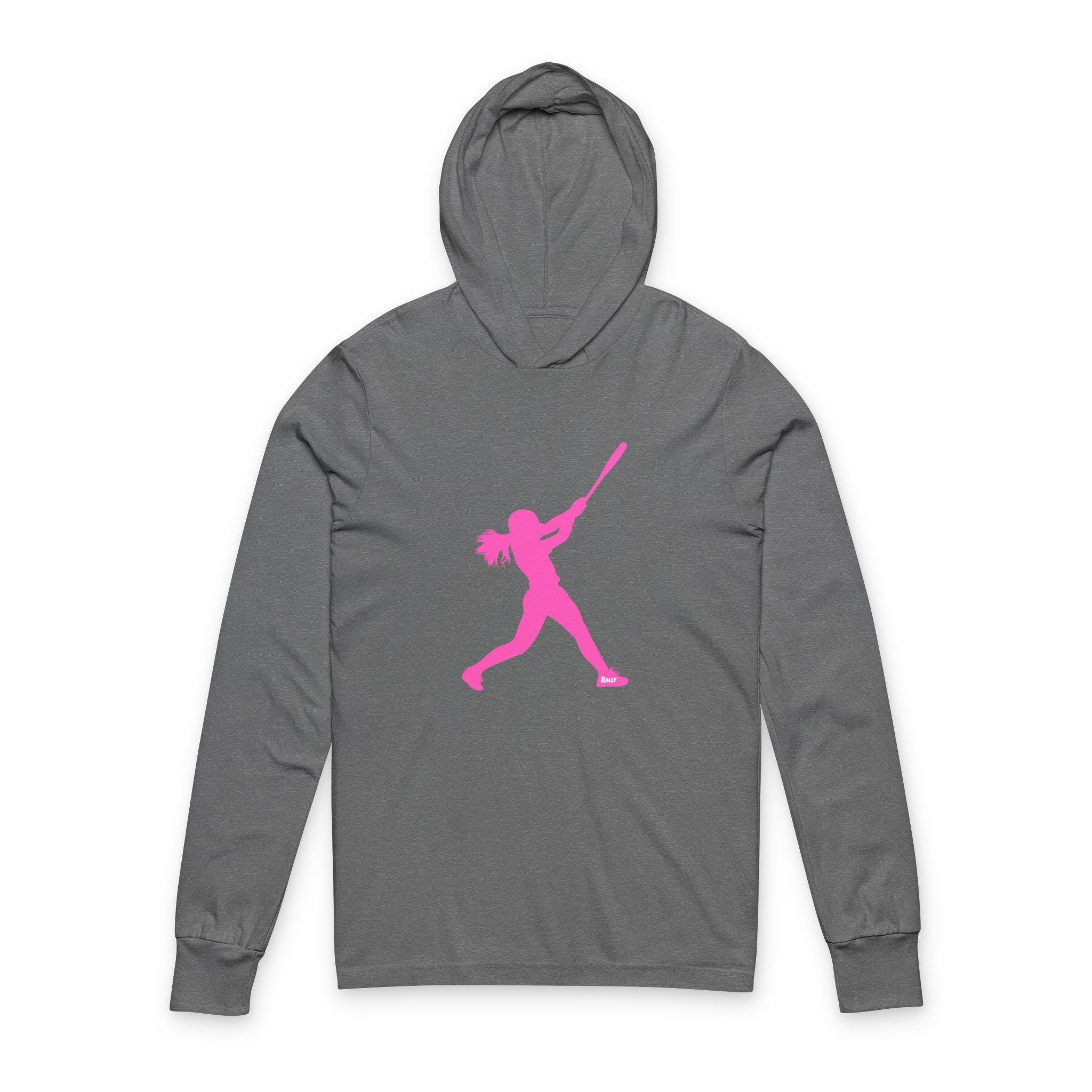 Rally Girl Signature Hitter Long Sleeve Hoodie Tee, by Rally Republic