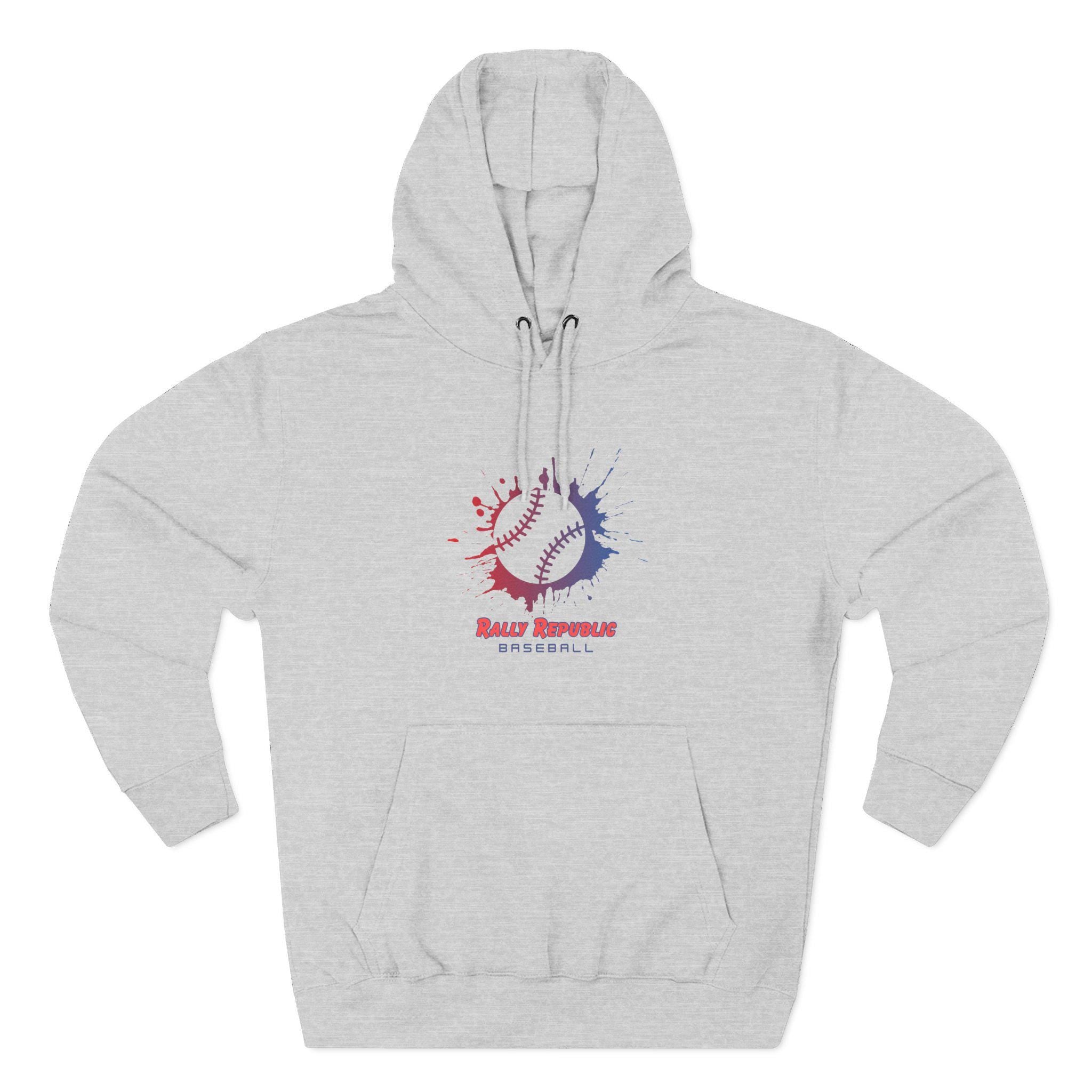Summer Splash Adult Baseball Hoodie, by Rally Republic