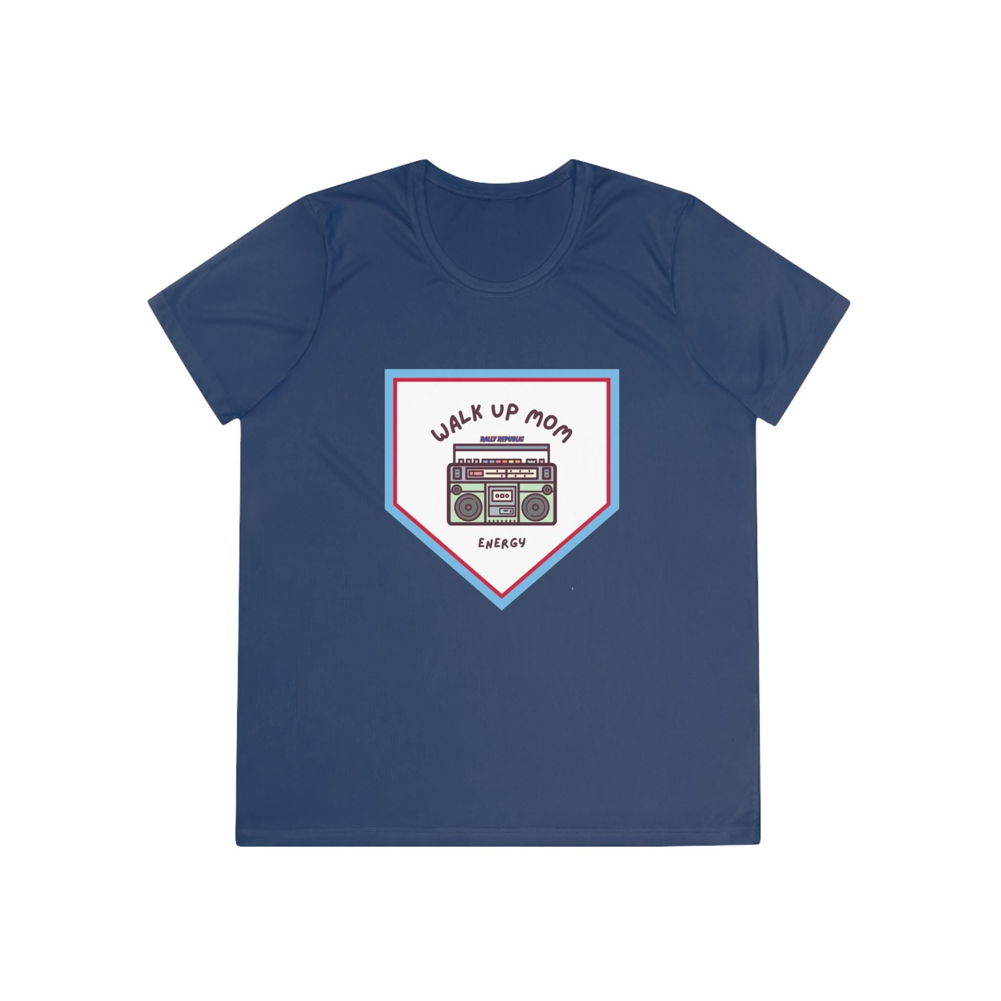 Walk Up Mom Energy Ladies Competitor Tee, by Rally Republic
