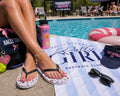 Softball Tournament Flip Flops, by Rally Republic