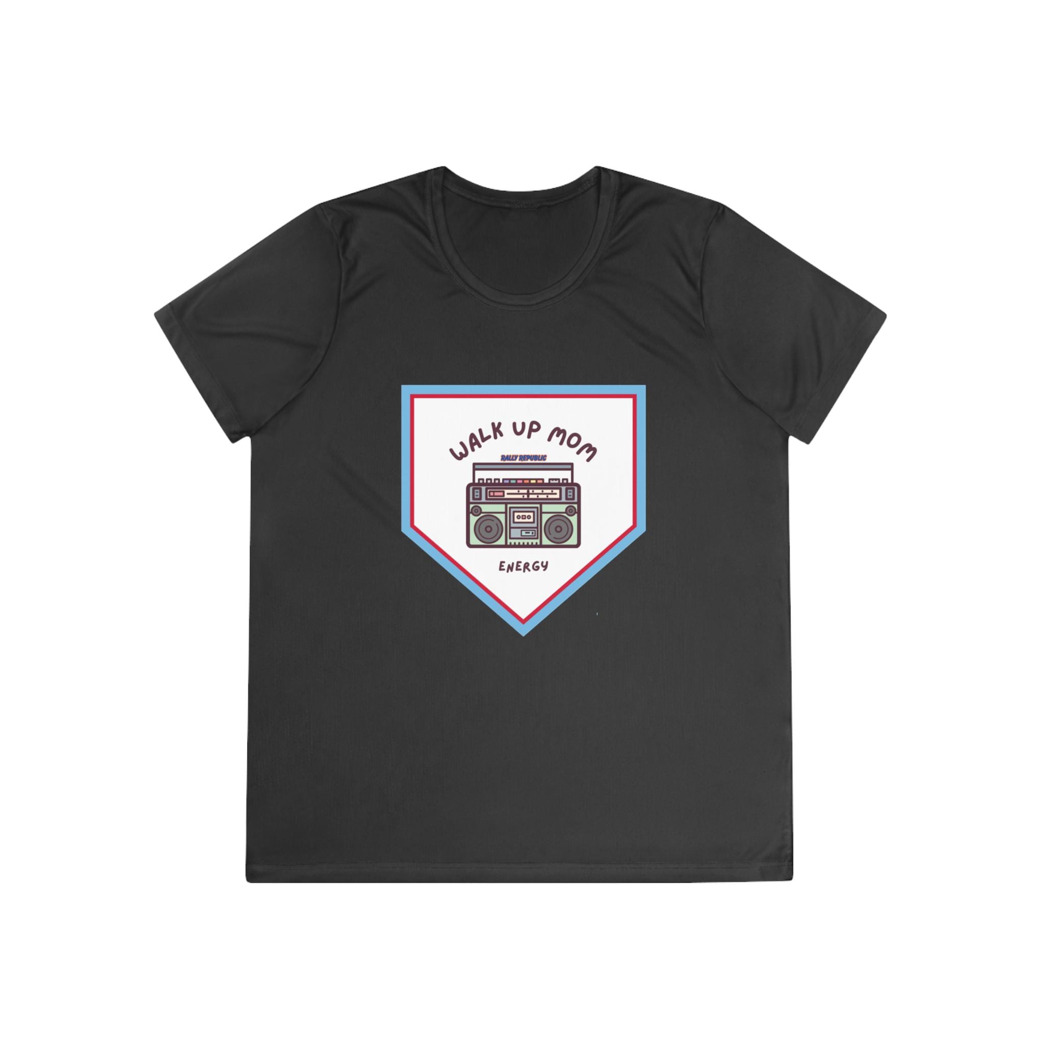 Walk Up Mom Energy Ladies Competitor Tee, by Rally Republic