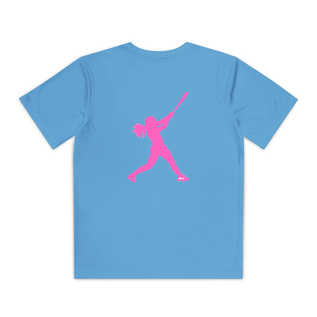 Rally Girl Signature Hitter Youth Competitor Tee, by Rally Republic