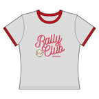 Rally Club Women's Ringer Tee, by Rally Republic