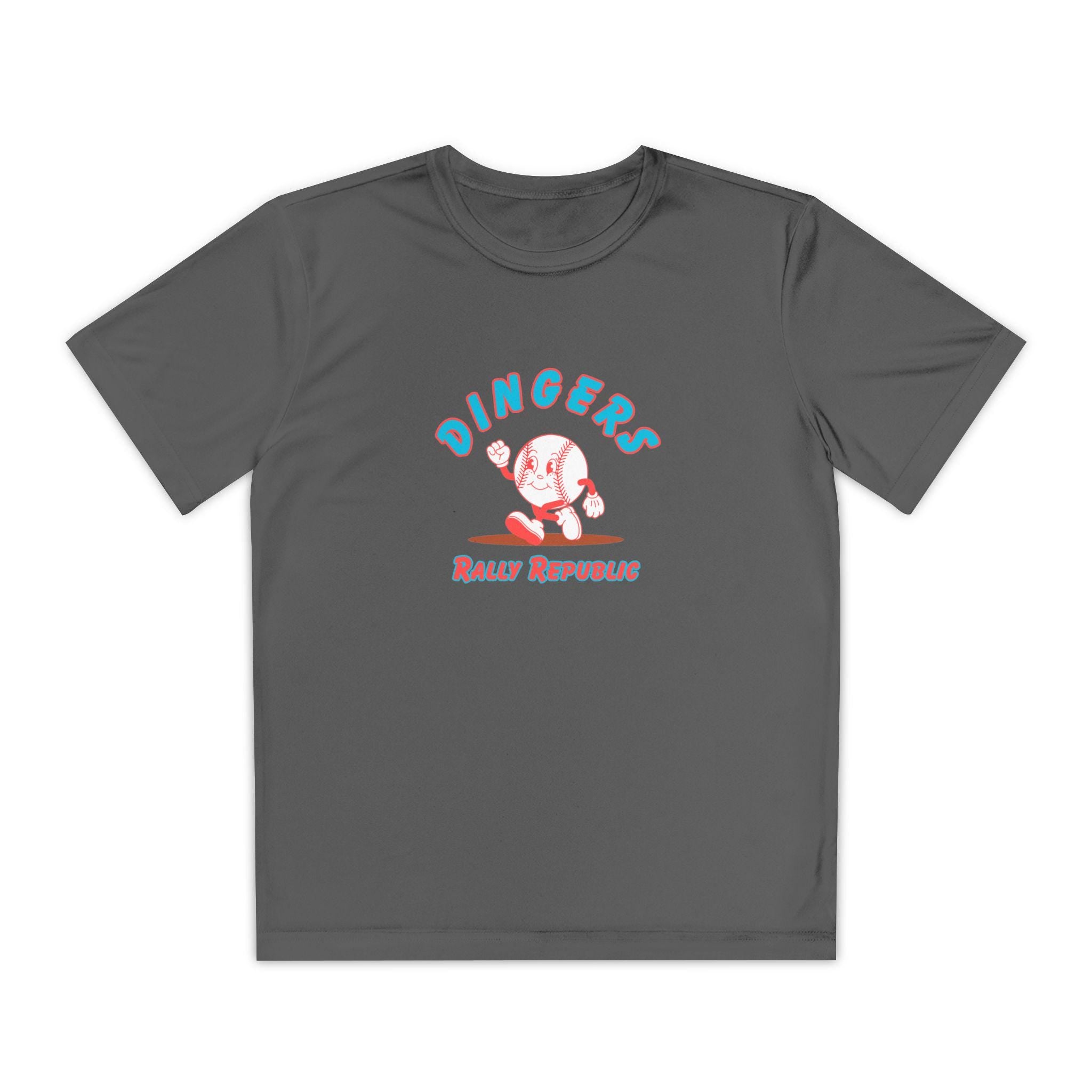 Dingers Youth Competitor Tee, by Rally Republic