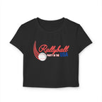 Rally in the USA Women's Baby Tee, by Rally Republic