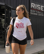 RallyGirl Softball Club Ladies Competitor Tee, by Rally Republic