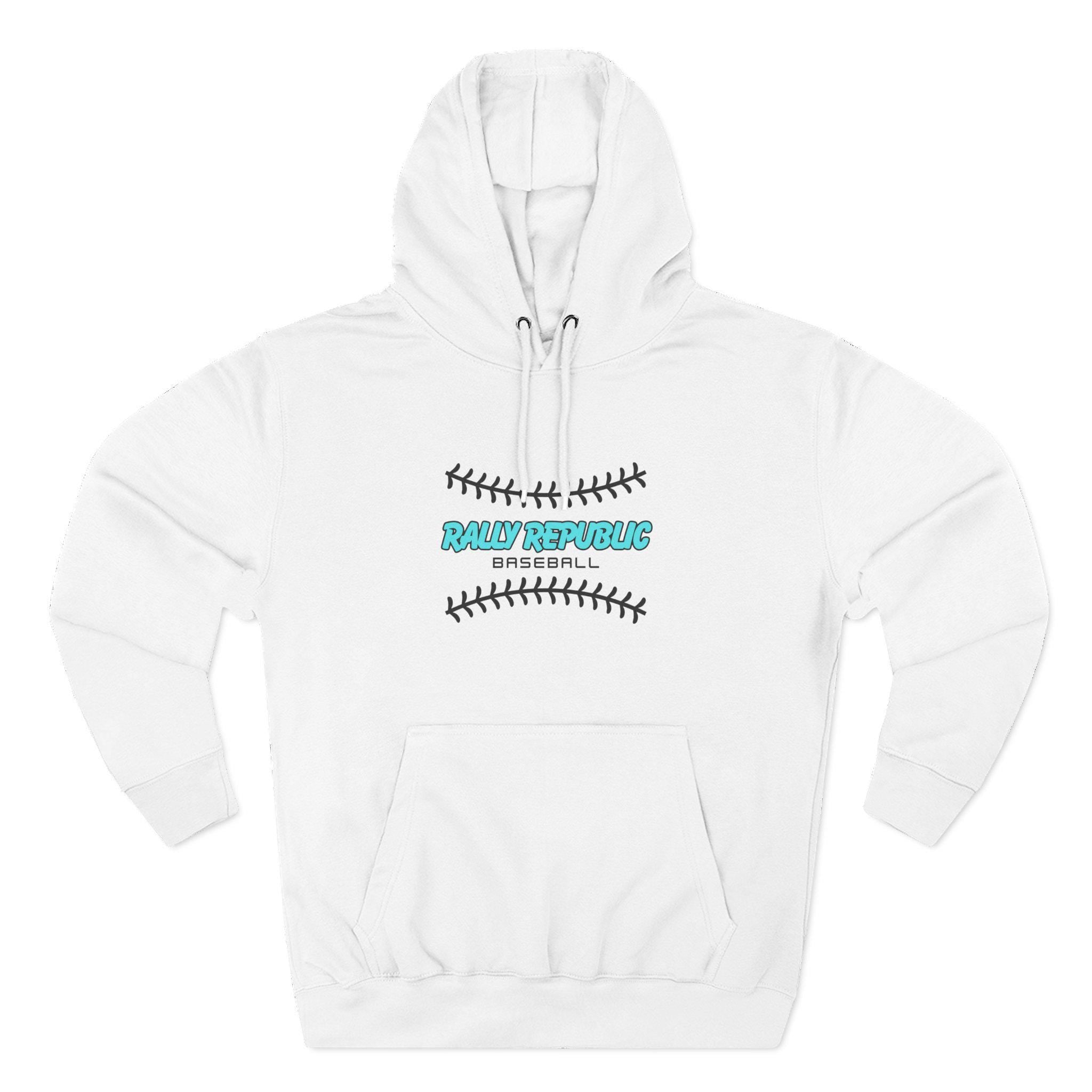 Rally Republic Trademark Baseball Logo Adult Hoodie