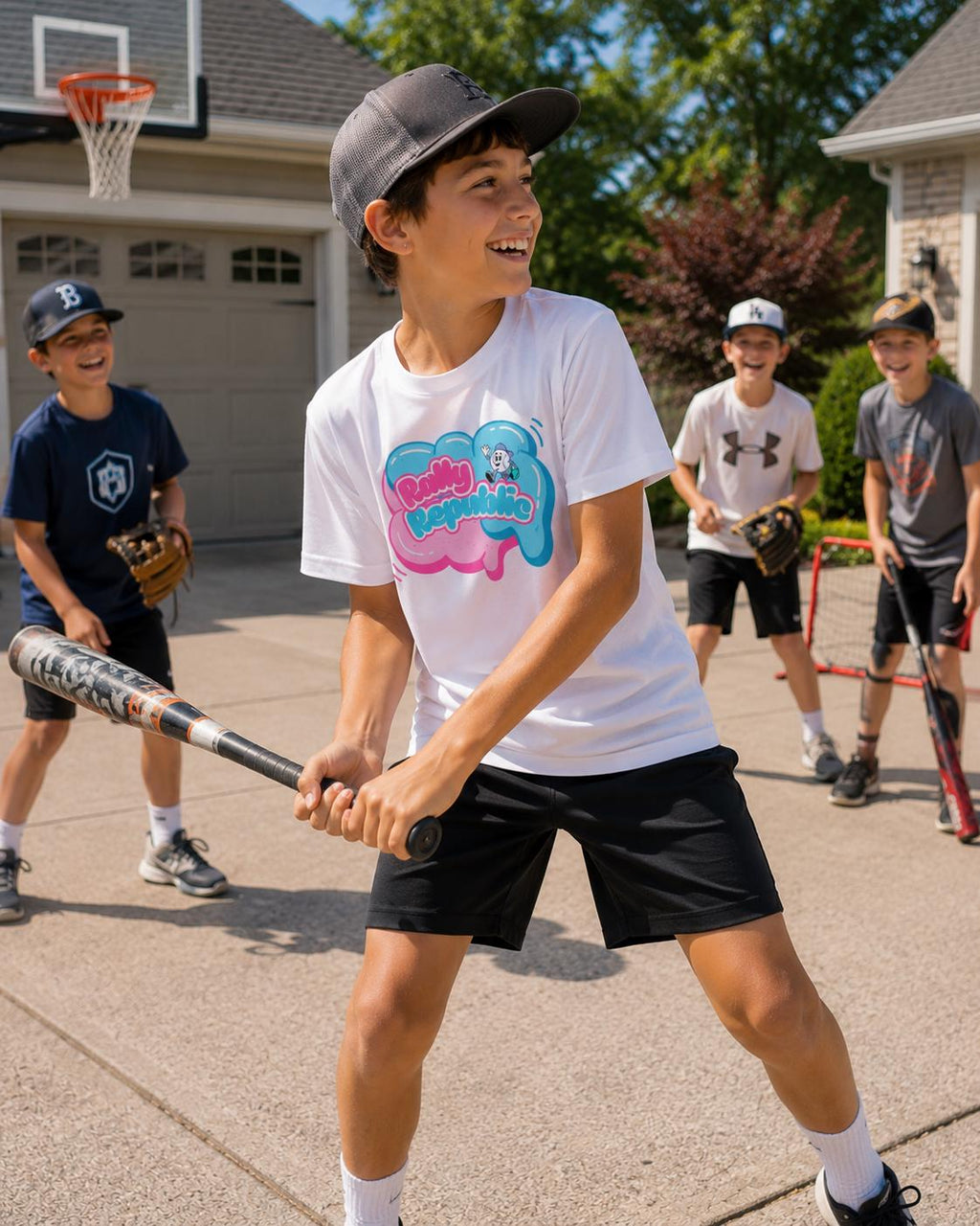 Gum-ball Youth Competitor Tee, by Rally Republic