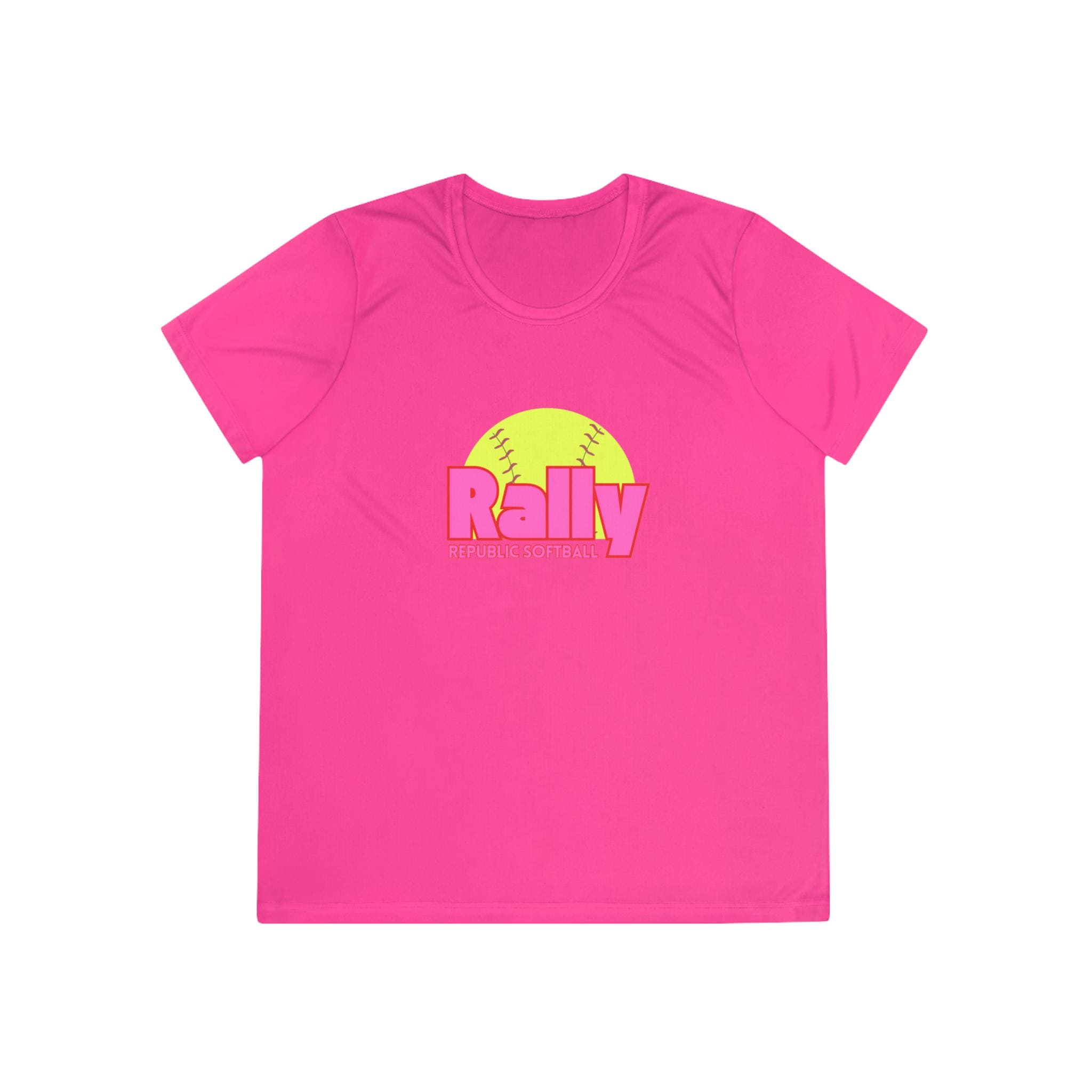 Rally Softball Ladies Competitor Tee, by Rally Republic