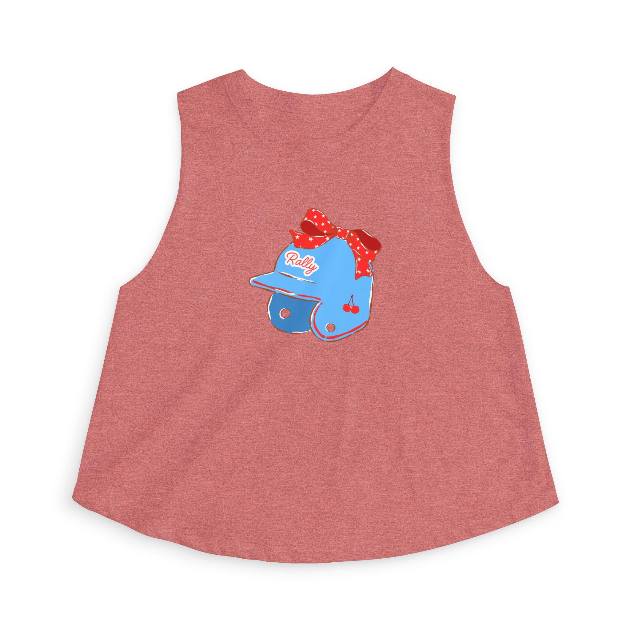 So Extra Rally Cap Crop Top, by Rally Republic