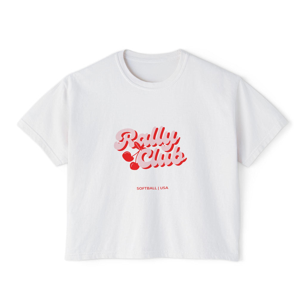 Rally Girl Club Boxy Tee, by Rally Republic