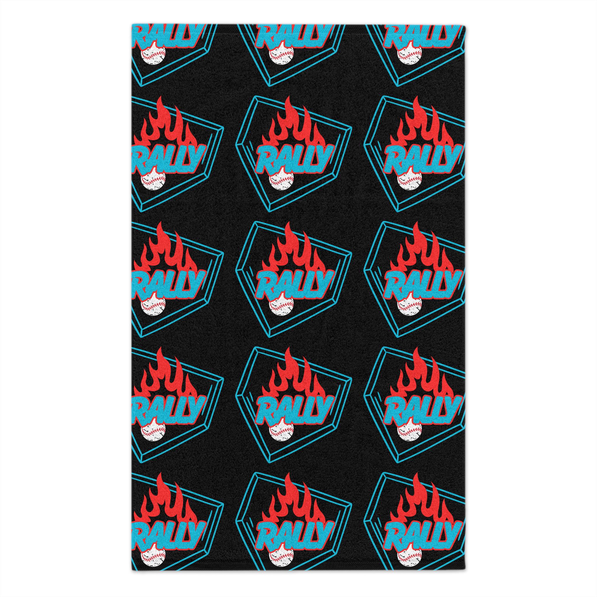 Rally on Fire Towel, by Rally Republic