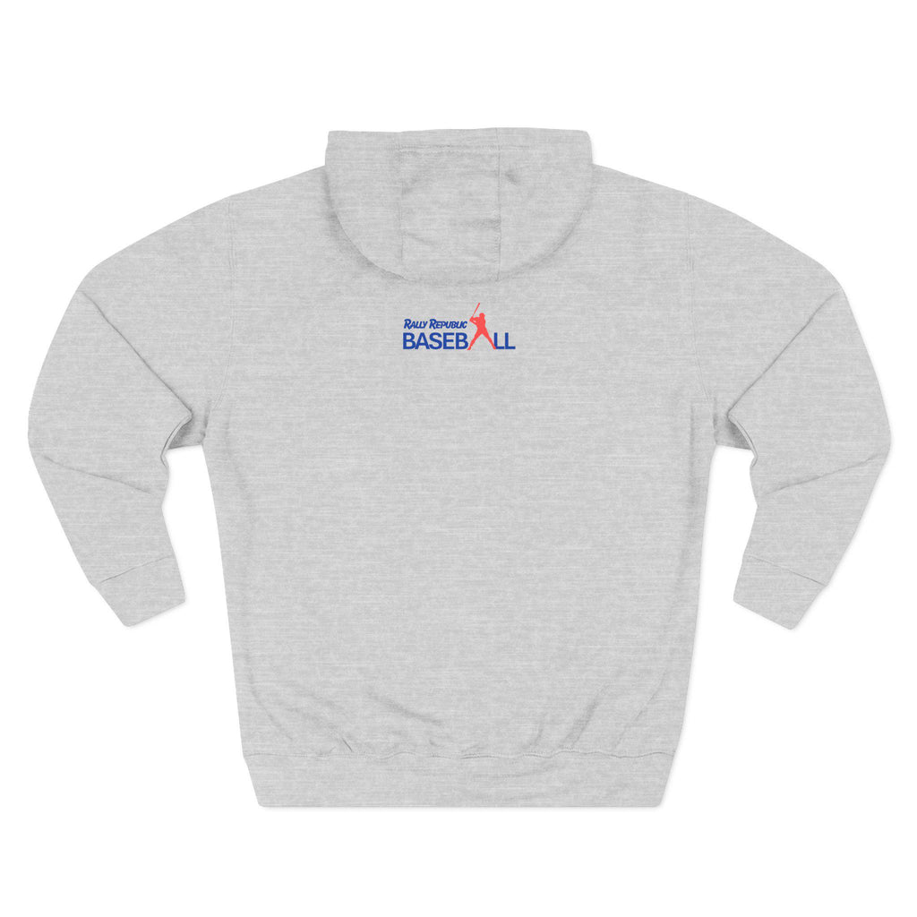 Summer Splash Adult Baseball Hoodie, by Rally Republic