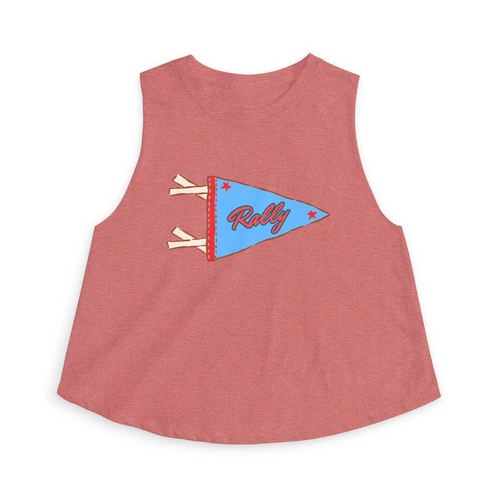 Rally Pennant Crop Top, by Rally Republic