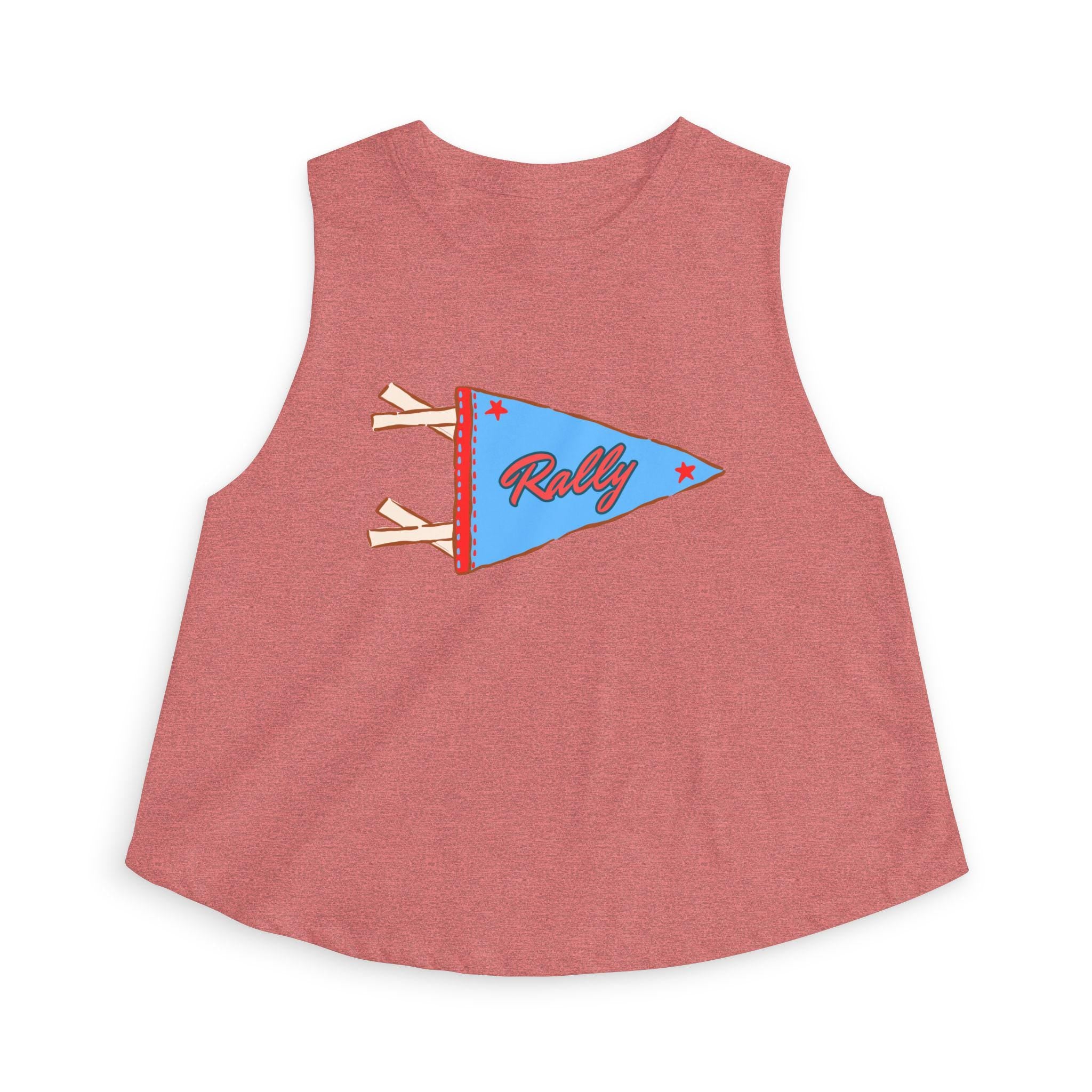 Rally Pennant Crop Top, by Rally Republic