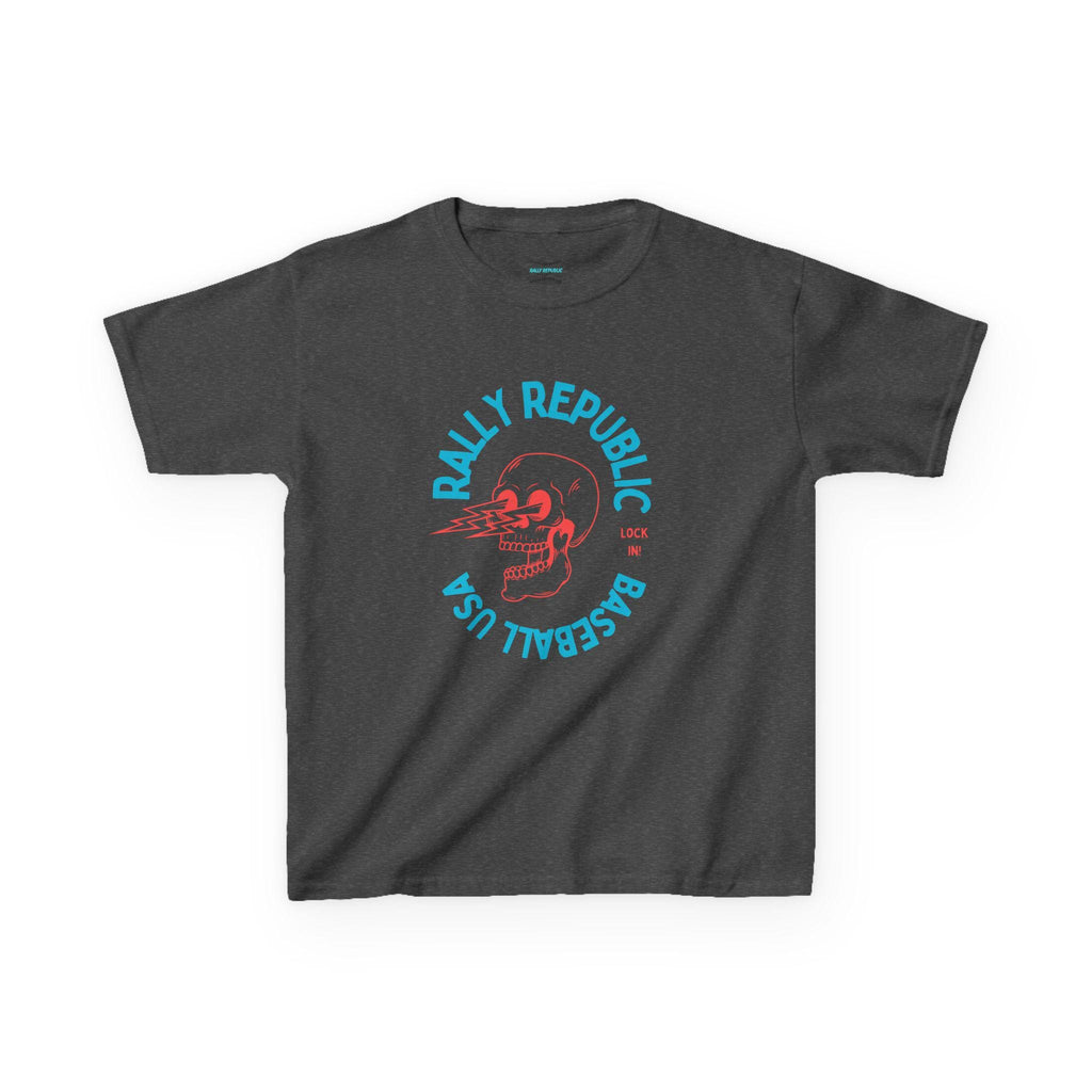 Rally Republic Baseball Lock In Kids Tee (blue)