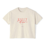 Rally Club Baseball Women's Boxy Tee, by Rally Republic