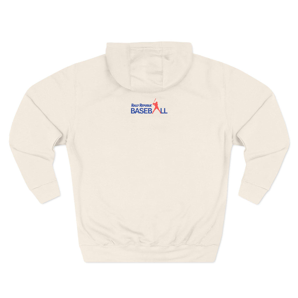 Summer Splash Adult Baseball Hoodie, by Rally Republic