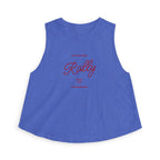 Rally Baseball Mom Crop Top | Athleisure Game Day Tank