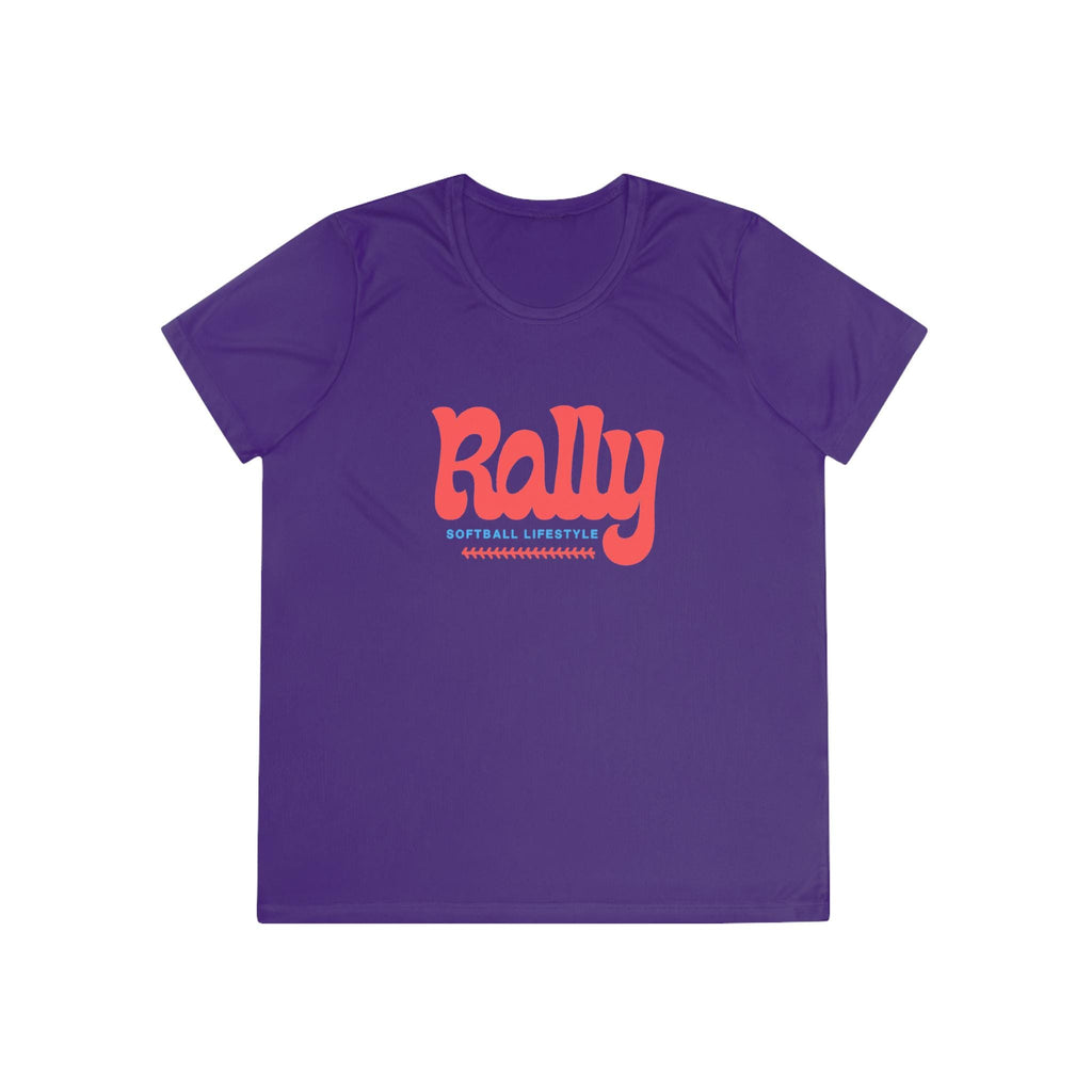 Rally Softball Lifestyle Ladies Competitor Tee, by Rally Republic