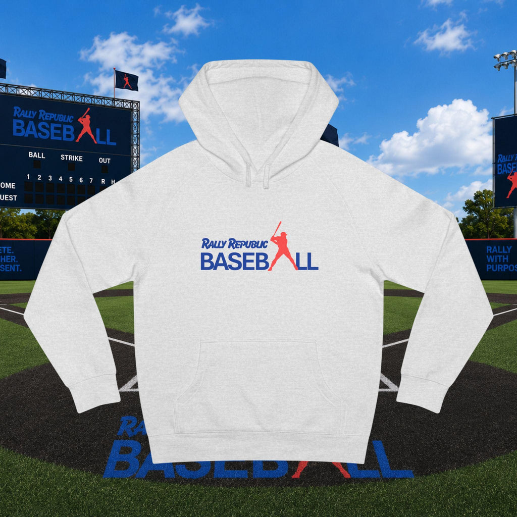 Rally Republic Hitter Logo Adult Baseball Hoodie