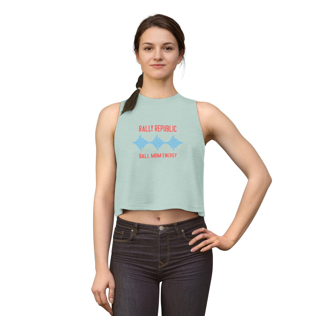 Ball Mom Energy Crop Top, by Rally Republic